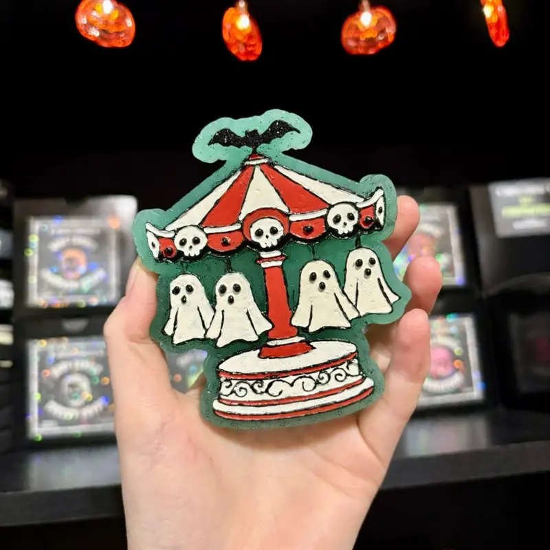 Ghoul-Go-Round Car Freshie | Scented Car Air Freshener
