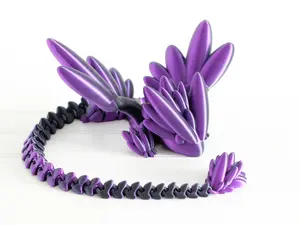 Dragon Figurine with Customizable Colors