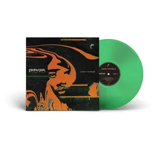 Leon Thomas - Electric Dusk  [VINYL RECORD - LP] Explicit, Clear Vinyl, Green