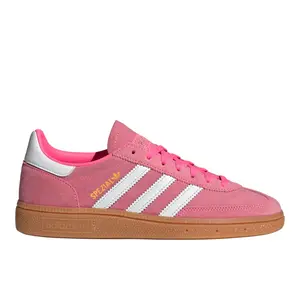 adidas Womens Handball Spezial Lace Up Sneakers Shoes Casual - Pink