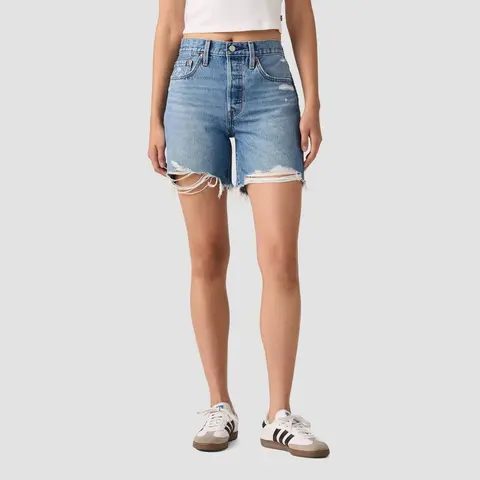 Levi's 501 Women's Mid-Thigh Shorts - Blow Big Horns