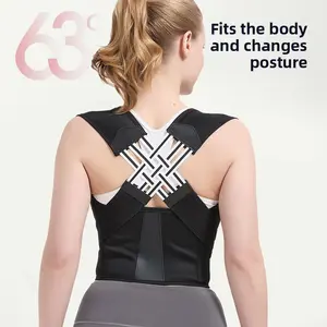 Posture Corrector for Hunchback, Shoulder Opener, Back Beautifier, Posture Correction Belt for Adults, Invisible for Women and Men, Scoliosis Corrector