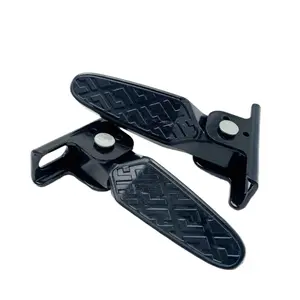 A set of foot mat supports, cycling accessories,rear seat pedals for electric bicycles