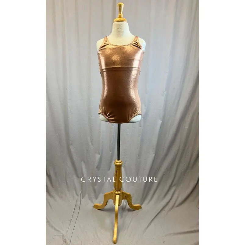 *Brand New* Copper metallic leotard