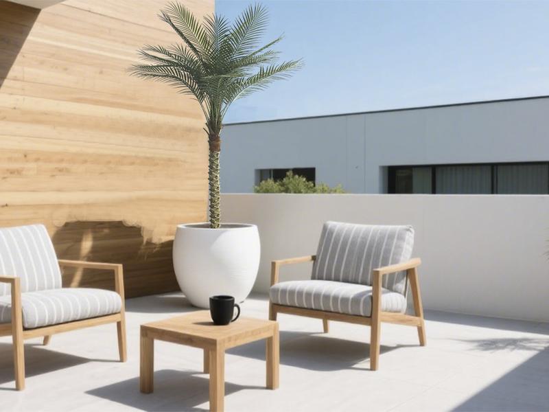 5,6,7,8,9ft Artificial palm trees, easy to assemble, suitable for indoor and outdoor home decoration, tropical palm tree courtyard swimming pool layout.(set of 2)