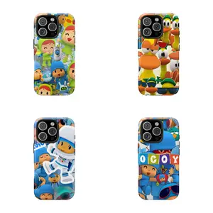Blue Pocoyo Pato Phone Case, Adorable Perfect For Fans Of The Curious Little Explorer, Childhood Tough Phone Case, Nostalgia, Gift for Fans, Gift for Him, Gift