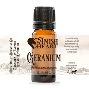 Geranium Essential Oil | Amish Heart | Organic & Pure