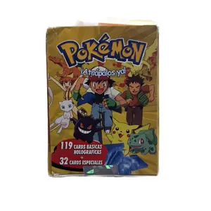 Pokemon Booster Box Stained glass Crystal set