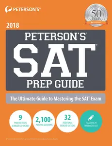 USED-SAT Prep Guide 2018 by Peterson's (Paperback)