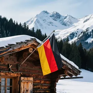 2x3ft / 3x5ft Germany National Flag - Black Red Gold Striped Polyester Banner for Outdoor Yard & Home Decor