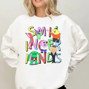 Smiling Friends Shirt, Funny Movie Shirt, Family Smiling Friends Sweatshirt, Hoodie	