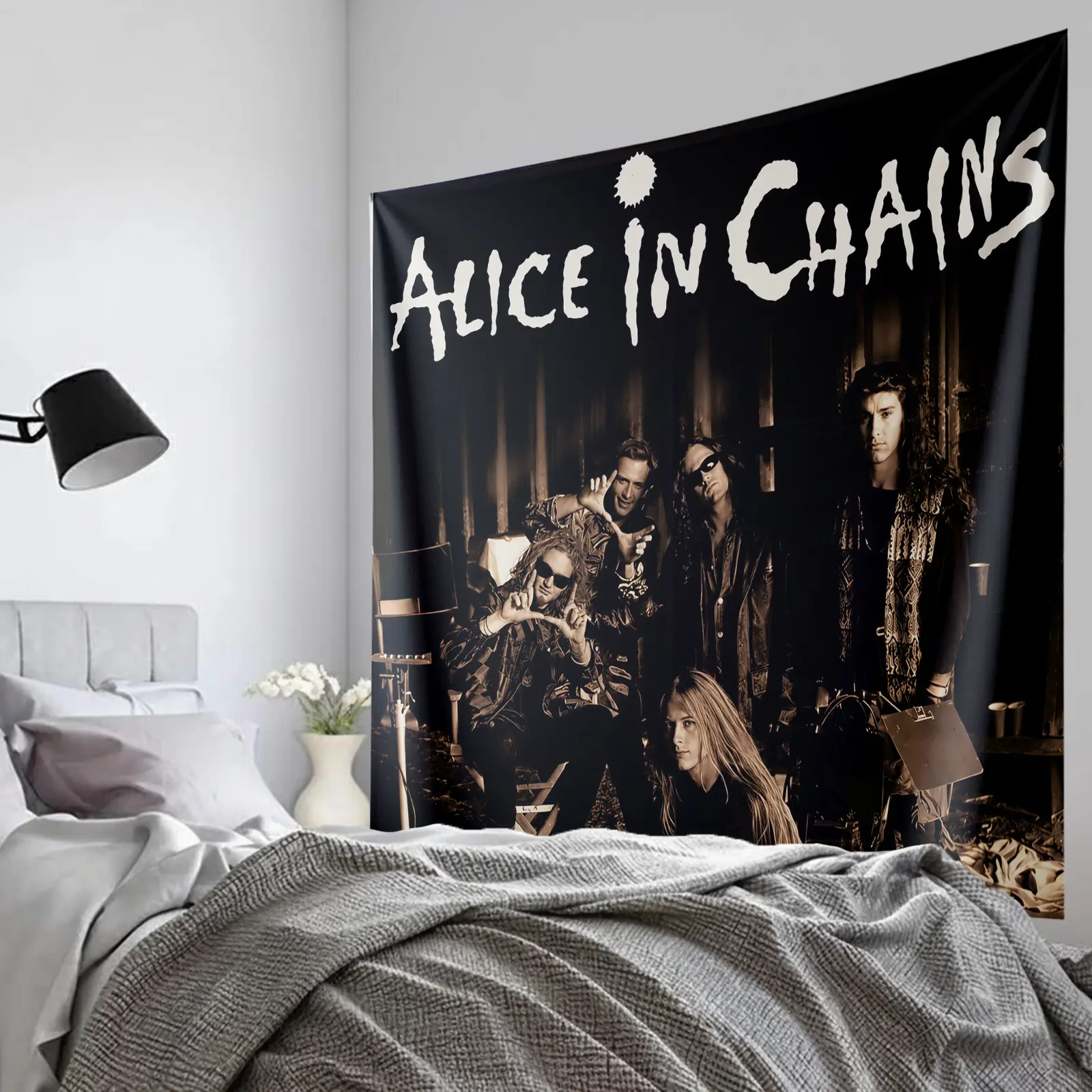 Music Band Tour Tapestry, Vintage Style Art Flag Wall Hanging Decoration Wall Flag, 60x40inch Decor Tapestry, Gift for Fans