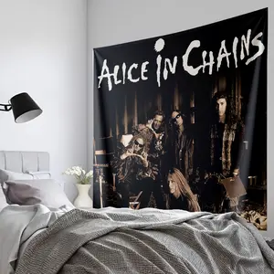 Music Band Tour Tapestry, Vintage Style Art Flag Wall Hanging Decoration Wall Flag, 60x40inch Decor Tapestry, Gift for Fans