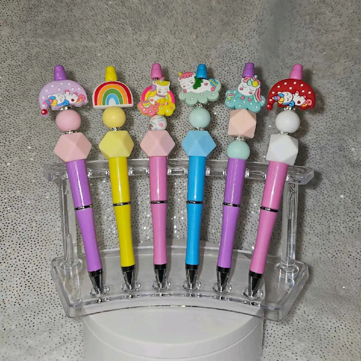 Unicorn Beaded Pens