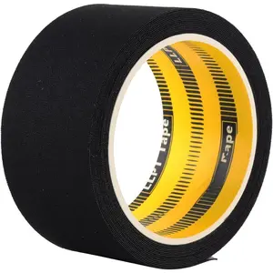 Wetsuit Repair Tape Iron  2" x 16.5 Ft Seam Sealing Patch  for Neoprene Wetsuit Drysuit Fishing Suits Industrial Standard Carrier Material Color Black(IR2065)