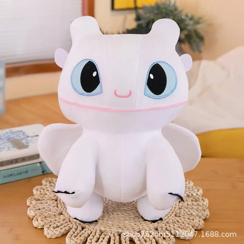 Night Fury and Light Fury Dragon  Toy Couple plush