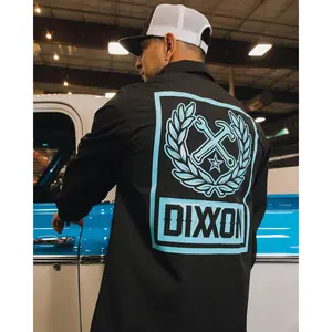 Tiffany Box Crest Coaches Jacket - Black