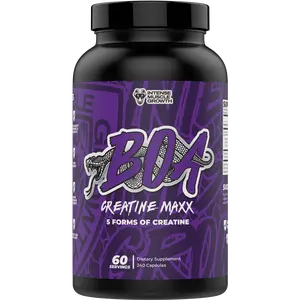BOA Creatine Maxx Capsules | Multi Source Creatine Supplement | Performance & Recovery Support | 240 Capsules | 60 Servings