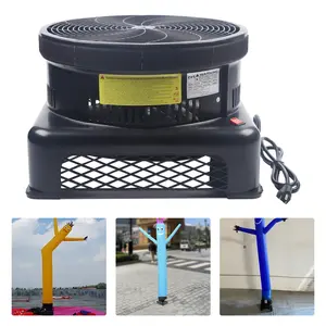 CNCEST HDF-550 Man Dancer Air Blower Fan for Inflatable Advertising Air Wind Tube Puppet Sky High Performance 360/380pa Air Pressure Stable Base 550W Power Corded Electric US Standard