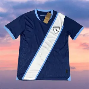 2526 Central North Guateamala Home and Away Short Sleeve Blue Soccer Jerseys
