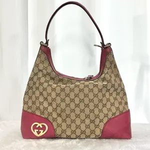 Pre-owned GUCCI Heart Horn Hobo BagSKU: WWL 20649350