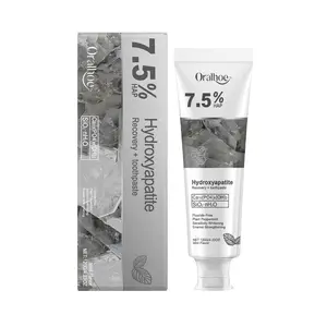 Nano Hydroxyapatite Toothpaste 7.5%, Strengthened Enamel, Fluoride-Free, Natural Mint, Suitable for Sensitive Teeth, 4.23 Oz