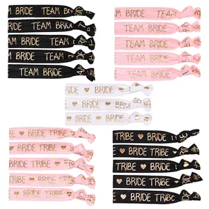 6/11count Team Bride Bachelorette Party Bracelet Bride To Be Decoration Accessories Hen Party Wedding Bridal Shower Supplies