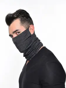 Outdoor Cycling Sun Protection UV Block Face Mask Ear Cover Neck Gaiter Headband, Multifunctional Magic Scarf Wrap, Casual Style Plain Design