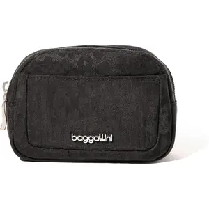 Baggallini Women's Pocket Cosmetic - Lightweight Bag - Travel Essentials Makeup Organizer Mini