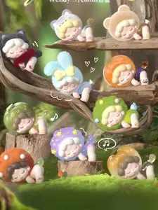 Wendy Dreamland Adventure Series Mini Mystery Blind Box Figure– Pocket-Size Cute Figures, Each with a Dreamy Story Scene, Ideal Collectible Gift for Blind Box Lovers & Anime Fans