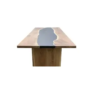 MODERN STYLE EPOXY RIVER TABLE