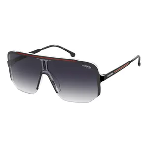 1060 Half-Rim Frame Single Shield Sunglasses