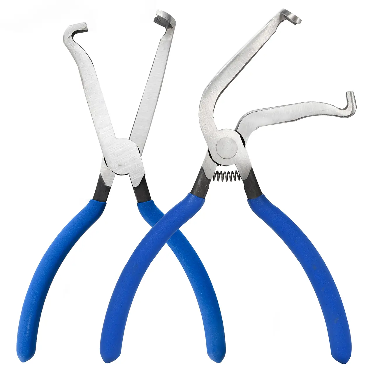 SMOTIVE PRO Disconnect Pliers Kit - 2-Piece Set with Straight, 60° Angled Pliers for Automotive Fuel Line, Push Tab Connector Removal