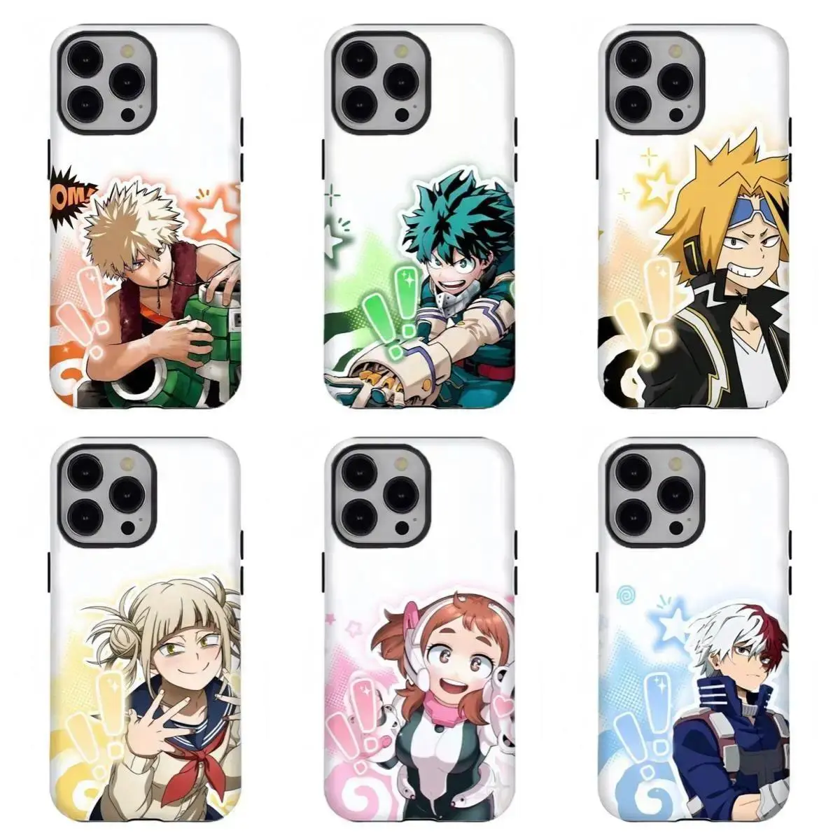 MHA Bakugo Deku Todoroki phone Cases For iPhone 12,13,14,15,16,17 Promax Pro Plus,It's a great gift for a good friend,gift for him for her Best Gift