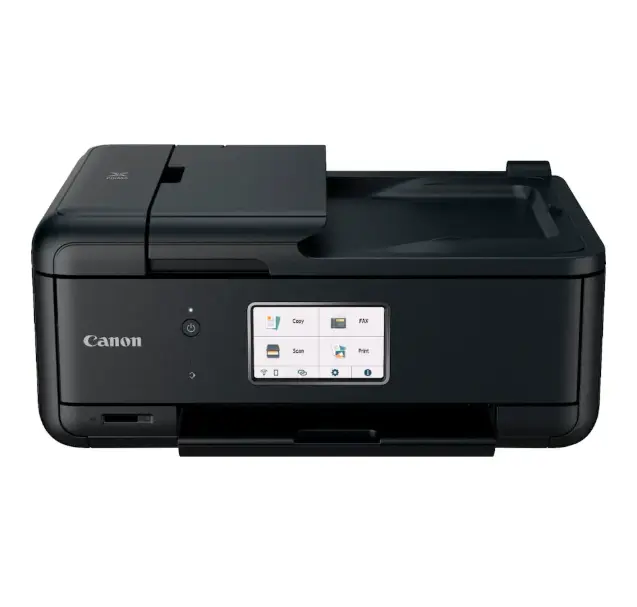 Canon PIXMA TR8620a Wireless All-in-One Inkjet Printer, Black, Color Printer, Home Office Printer, Wireless Printer, Fax Printer, Inkjet Printer, Desktop Printer