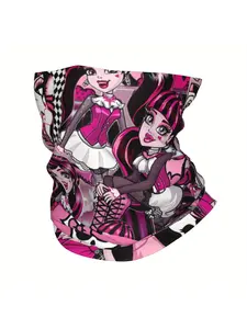 Polyester Neck Face Mask in Cartoon Design