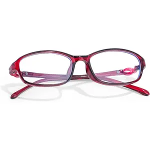 Small Blue Light Glasses for n - Oval Frame Eyewear Trendy Anti-Blue Light Protection Glasses