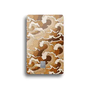 Vintage Waves Card Skin (ORANGE)