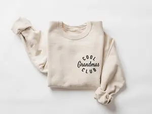 Cool Grandmas Club Sweatshirt, Mothers Day Gift, Best Grandma Shirt, Cool Grandma Shirt, Nana Shirt, Gift from Grandkids, New Grandma Gift