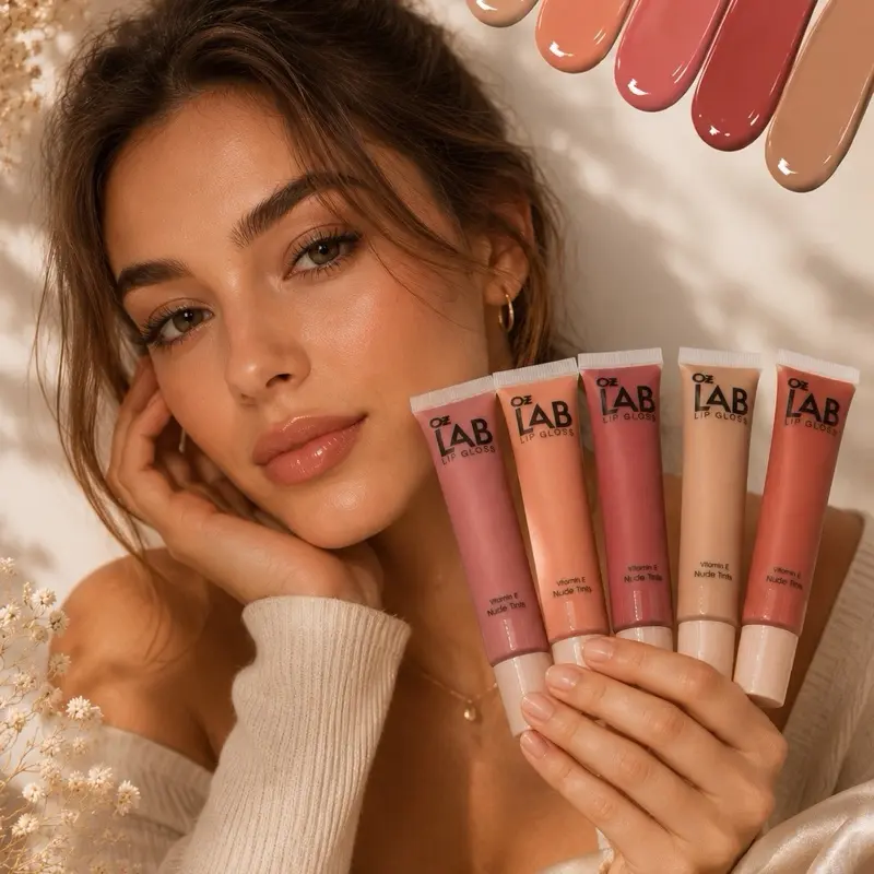 5-Pack Vitamin E Infused Lip Gloss
