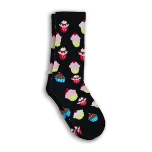 Ladies Novelty Sport Crew Socks
