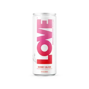 Be LOVE Electrolyte Beverage – Berry Bliss – Balanced Hydration | Zero Sugar, Zero Calories, Zero Caffeine | 12 Cans (12 fl oz each)