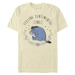 Men's Winnie the Pooh Eeyore Feeling Sentimental T-Shirt