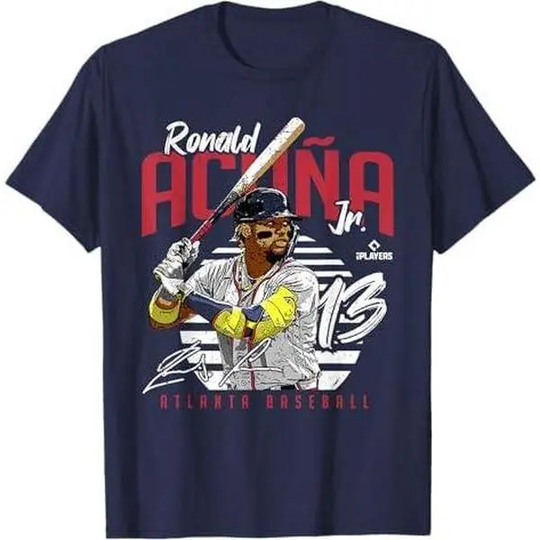 Ronald Acuna Jr. | Atlanta Baseball MLB Players | MLBRAC3004 T-Shirt
