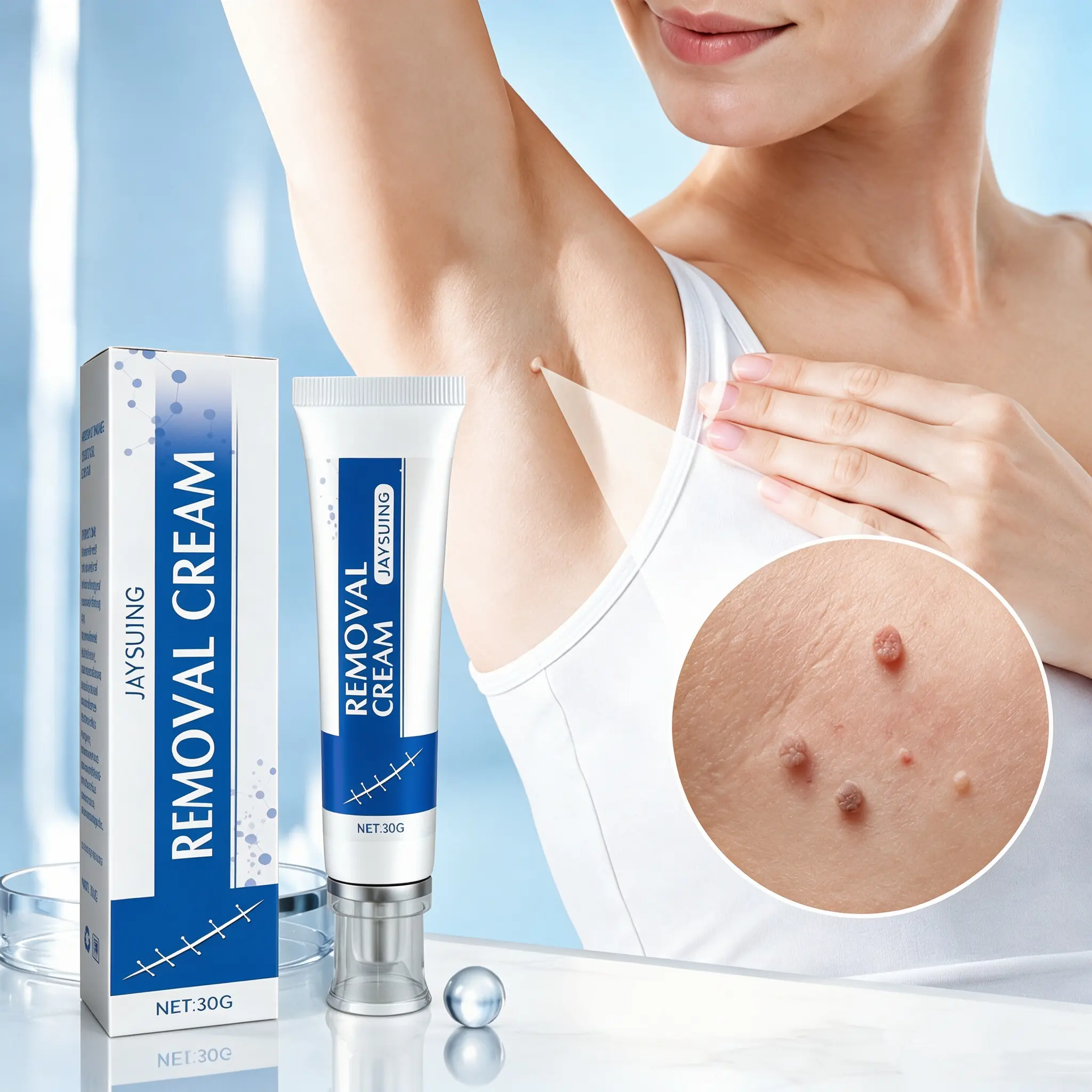 Repair Cream: Gently soothes and repairs troubled skin to restore an even, smooth complexion