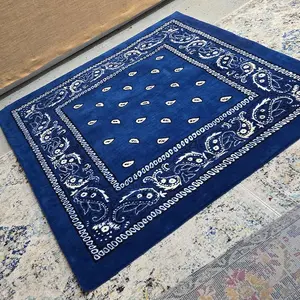 Paisley Pattern Hand Tufted Rug
