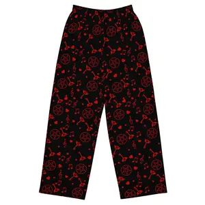 Hazbin Themed PJ pants (Red)