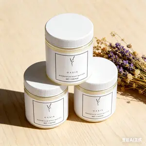 Mama-Bear Magnesium Body Butter 114 Grams Neuropathy Support Deep Moisturizing Cream for Full Body Relief Gentle & Nourishing Daily Use