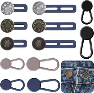 12 count Button Extenders for Jeans-Adjustable  Extenders for Pants for Women/Men,Jeans Button Extender,Button Extender for Dress Shirts, as  Pants Extender or Pant Button Extender