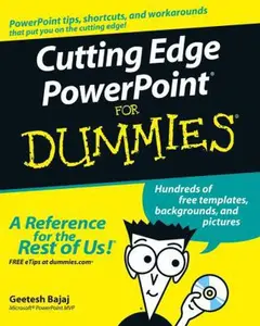USED-Cutting Edge PowerPoint for Dummies [With CD-ROM] by Bajaj, Geetesh (Paperback)